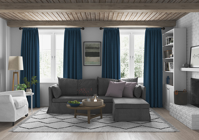 Nova, Royal - Made to Measure Curtains - Image 5
